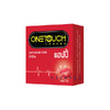Onetouch Condom วันทัชถุงยางอนามัย แฮปปี้ x3 ชิ้น ขนาด 52 มม. ถุงยางอนามัยผิวเรียบ หอมกลิ่นวานิลลาอ่อน ช่วยให้กระชับเข้ารูปมากขึ้น