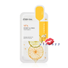 (1 แผ่น) Mediheal Vita Essential Mask 24mL เมดิฮีลแผ่นมาส์กวิตามินซีที่ได้จาก Tangerine ช่วยให้ผิวกระจ่างใสไม่หมองคล้ำ Vitamin B ที่ช่วยเรื่องการปลอบประโลมผิว ทำให้ผิวไม่ระคายเคืองง่ายและ Vitamin E ช่วยให้สีผิวดูสว่าง สร้างความมีชีวิตชีวาให้ผิว