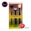 Sigma Beauty It Girl Brush Set (Limited Edition) เซ็ทแปรงซิกม่า 3 ชิ้นสำหรับคอนทัวร์ ลงไฮไลท์ และลงแป้งฝุ่นที่มาพร้อมขนแปรงฟูนุ่มสบายผิว และให้ผลลัพธ์ที่เนียนสวยเป็นธรรมชาติ