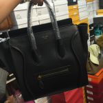 กระเป๋า celi mini luggage bag สีดำ 12 นิ้ว