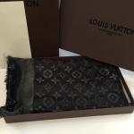 ผ้าพันคอ l ผ้าคลุมไหล่ l silk สีดำ