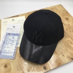 หมวกแก๊ป ny cap สีดำล้วน