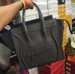 กระเป๋า celi mini luggage bag สีเทา 12 นิ้ว