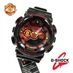 นาฬิกา G-Shock AAA รุ่น Man u สีดำ หน้าปัดแดงสลับดำ 2 ระบบ ทน หาไม่ได้อีกแล้ว ถูกสุดๆ