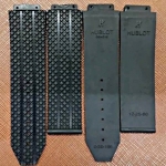 สายนาฬิกา แบรนด์ Hublot แบบสายยางสีดำ