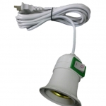 ขั้วใส่หลอดไฟแบบเกลียวพร้อมสายไฟ