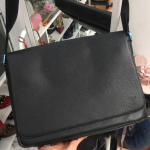 กระเป๋า lv roman taiga men messenger bag สีดำ