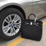 กระเป๋า hm birkin hac 40 สีดำ สั่งทำ