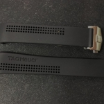 สายนาฬิกา แบรนด์ Tag Heuer 20 mm. แบบสายหนังสีดำ