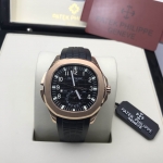 นาฬิกา Patek Philippe Aquanaut Travel Time Reference 5164R หน้าดำขอบพิ้ง