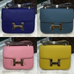 กระเป๋า hm constance mini togo leather 18 cm สีอื่นๆเพิ่มเติมสอบถามได้ค่ะ สต็อคเปลี่ยนตลอด