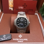 นาฬิกา Patek Philippe รุ่น Men"s Nautilus Annual Calendar Mirror Swiss หน้าดำ
