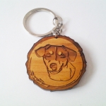 พวงกุญแจ หมาแจ๊ค รัสเซล เทอร์เรีย แบบ 1