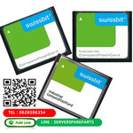SFCF8192H1BK4MT-C-QT-553-SMA, ,Swissbit, 8GB, Industrial Grade,Compact Flash Card,CompactFlash,CF Card,