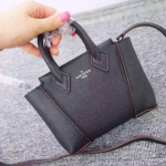 กระเป๋า lv mini nano lockit 19 cm มีหลายสี สีดำ ชมพู แดง