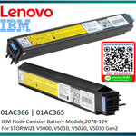 IBM 01AC366, 01AC365, IBM Storwize, Node Canister Battery Module,2078-124 , V5000, V5010, V5020, V5030 Gen2