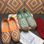 พรีออเดอร์ รองเท้า valen flat casual espadrilles ลูกไม้ รุ่นใหม่ size 35-41 รหัส A000115