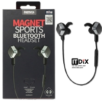 Remax RM-S2 Magnet Sports Bluetooth Headset สีดำ