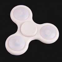 Fidget Spinner แบบไฟ LED สีขาว