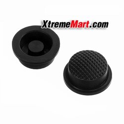 ยางท้ายสวิตช์สำหรับไฟฉาย สีดำ 14มม. ผลิตจากยางซิลิโคนคุณภาพสูง กดนุ่มนวล ทนทาน Silicone Tailcaps for Flashlights