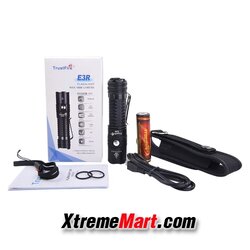ไฟฉาย TrustFire E3R XPL V3 LED 1000 ลูเมน USB Rechargeable Flashlight Predator Torch Light