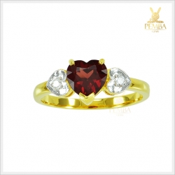 แหวนโกเมนแท้ ใส่ติดนิ้วเพิ่มเสน่ห์ น่าหลงใหล