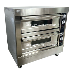 เตาอบเบเกอรี่ ไฟฟ้า 2 ชั้น 4 ถาด Electric Oven 2 tiers 4 trays