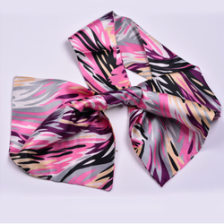 ผ้าพันคอ,ผ้าผูกคอ,โบว์ติดเสื้อ,Bow Tile AO6807032 สีภาพ