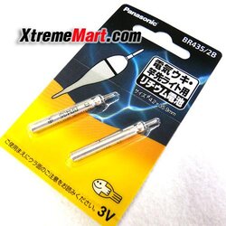 แบตเตอรี่ Panasonic lithium battery 50mAh BR435/2B Pin-type Lithium Battery 3V