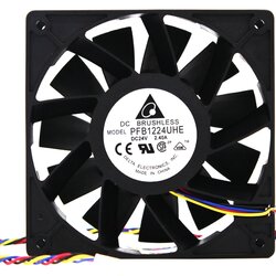 Delta DC Brushless Model:PFB1224UHE DC24V 2.40A