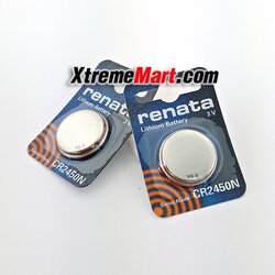 ถ่านกระดุม RENATA CR2450N 3V Lithium Button Cells Battery ของแท้ (ก้อนละ)