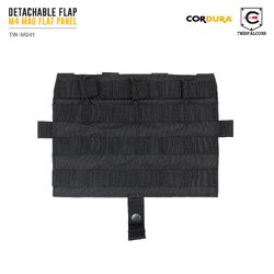 🇹🇭⫸ ซองแม็กกาซีน Detachable Flap M4 Mag Flat Panel ( Twinfalcons ) [ TW-M041 ]