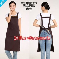 ผ้ากันเปื้อนเต็มตัวคุณภาพดี ร้านอาหาร ร้านกาแฟ K6302012