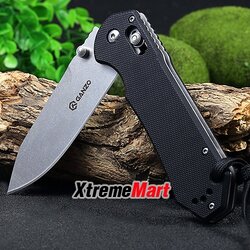 มีดพับ GANZO G7452-BK-WS Stainless Steel Folding Knife(ด้ามดำ)