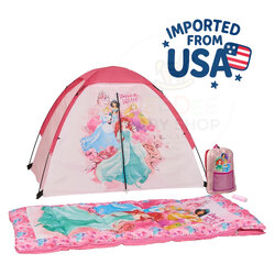 เต็นท์แคมปิ้งพร้อมอุปกรณ์สำหรับเด็ก Disney Princess Fun Camp Kit