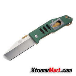 มีดพับ มีดพับเอนกประสงค์ Sanrenmu 7046LTX-LPR-T3 Stainless Steel Folding Knife (ด้ามสีเขียว)