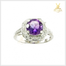 แหวนอเมทิสต์แท้ เสริมสติปัญญาปราดเปรื่อง ความคิดสร้างสรรค์