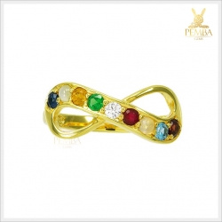 แหวนนพเก้า Infinity เสริมบารมี มงคลโชคลาภ(สามารถสั่งทำได้ค่ะ)