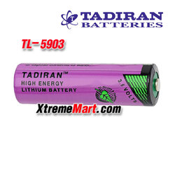 แบตเตอรี่ลิเธี่ยม TADIRAN TL-5903 ER14500 LS14500 3.6V AA Lithium Battery PLC Alarm ER 4505 (ชาร์จไม่ได้)