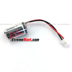 แบตเตอรี่ EVE ER14250 1/2AA 3.6V ขั้วขาว Lithium Battery with White Plug รูปแว่น (ก้อนละ)