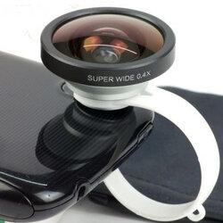 เลนส์เสริมมือถือ เลนส์เสริมโทรศัพท์มือถือ Super Wide 0.4 X Lens
