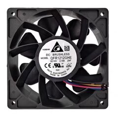 Delta DC Brushless Model:QFR1212GHE DC12V 2.70A