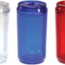 แก้วน้ำพลาสติกทรงกระป๋องแคน ขนาด 350 ML , แก้วน้ำพลาสติกทรงกระป๋อง แคน ขนาด 350 ML พรีเมี่ยม สกรีนโลโก้ได้ ขนาด 350 ml.