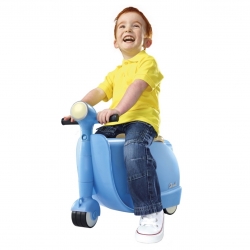 กระเป๋าเดินทางขับขี่ได้สำหรับเด็ก Skoot Children's Ride-On Suitcase (Sky Blue)