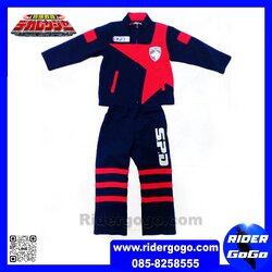 ชุดคอสเพลย์เด็ก เดกะเรนเจอร์ เดกะเรด อาคาสะ บันบัน Dekaranger DekaRed Cosplay สภาพสวยใหม่ ของแท้