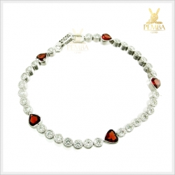 สร้อยข้อมือโกเมนแท้ สมหวังเรื่องความรัก ความปรารถนา