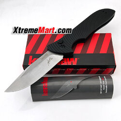 มีดพับ Kershaw7600 ด้ามสีดำ พกพาง่าย ด้ามจับถนัดมือ มีดเดินป่า มีดแคมป์ปิ้ง