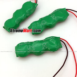 แบตเตอรี่ชาร์จ Ni-MH 3.6V 80mAh CMOS Battery for Varta PLC Backup CMOS Battery