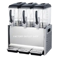 เครื่องจ่ายน้ำหวาน 3โถ (โถละ12ลิตร) เครื่องกดน้ำหวาน มีความเย็น Juice Dispenser