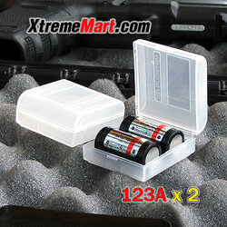 กล่องใส่แบตเตอรี่ CR123A 16340